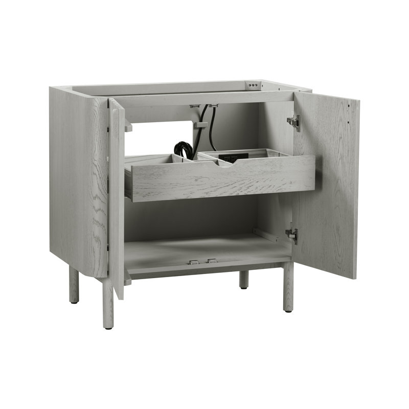Blakely 36'' W Single Bathroom Vanity Base, Gray