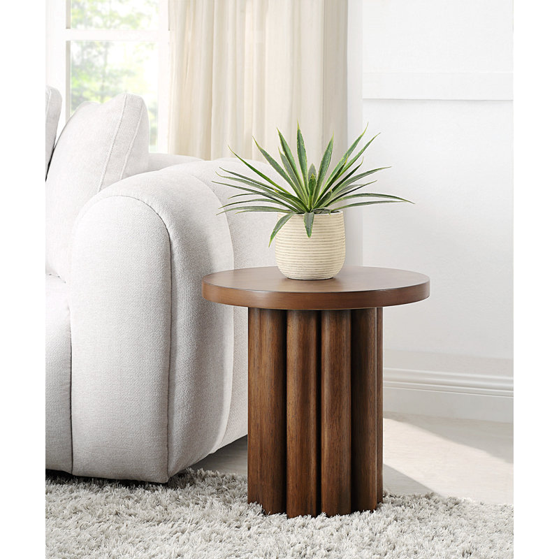 Loanna Wooden Colour Finish End Table