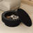Round Drum Coffee Table with Storage-389920643-393056295