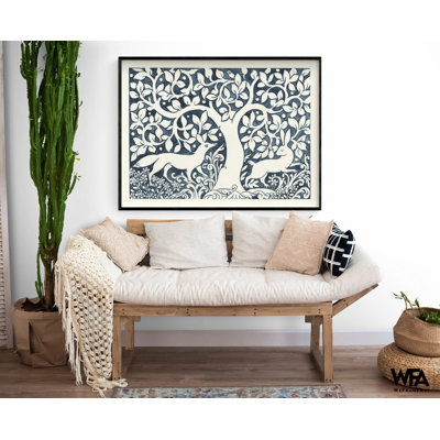 Fox & Bunny Wall Art