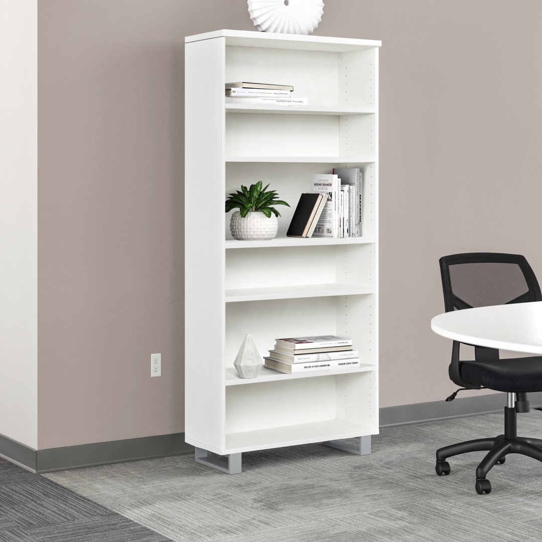 Maysey 72" H x 32" W Standard Bookcase Inbox Zero 