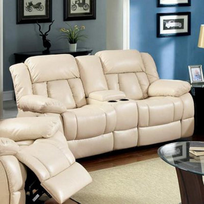 Upholstered 40'' Reclining Loveseat