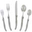 French Home Laguiole 20-Piece Stainless Steel Flatware Set, Service for 4, Stainless Steel Handles