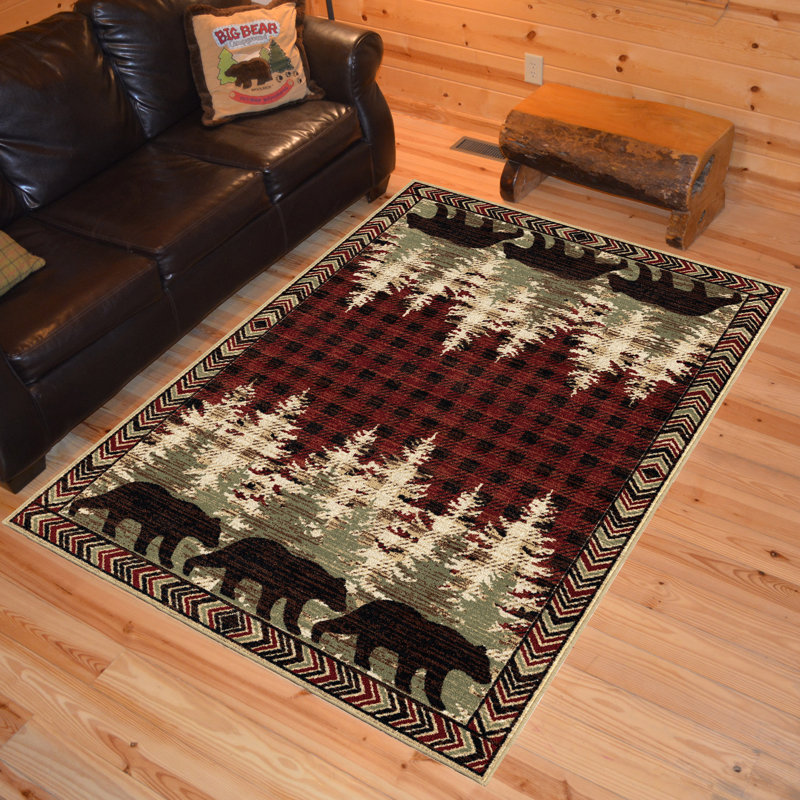Barr Al Jissah Plaid Indoor Rug, Rectangle 7'10" x 9'10"