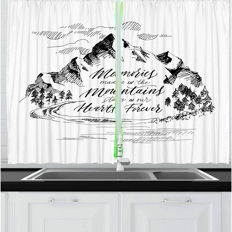 Tailored Kitchen Curtain