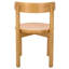 Chaise en bois massif séché au four-1522679711
