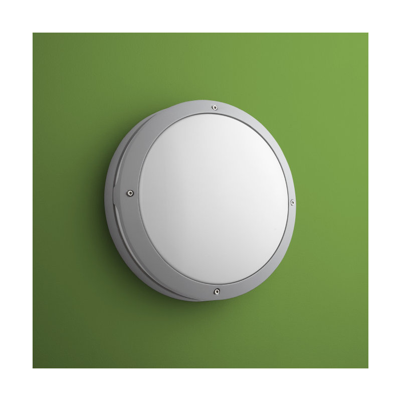 Flush Mounted Sconce, Gray