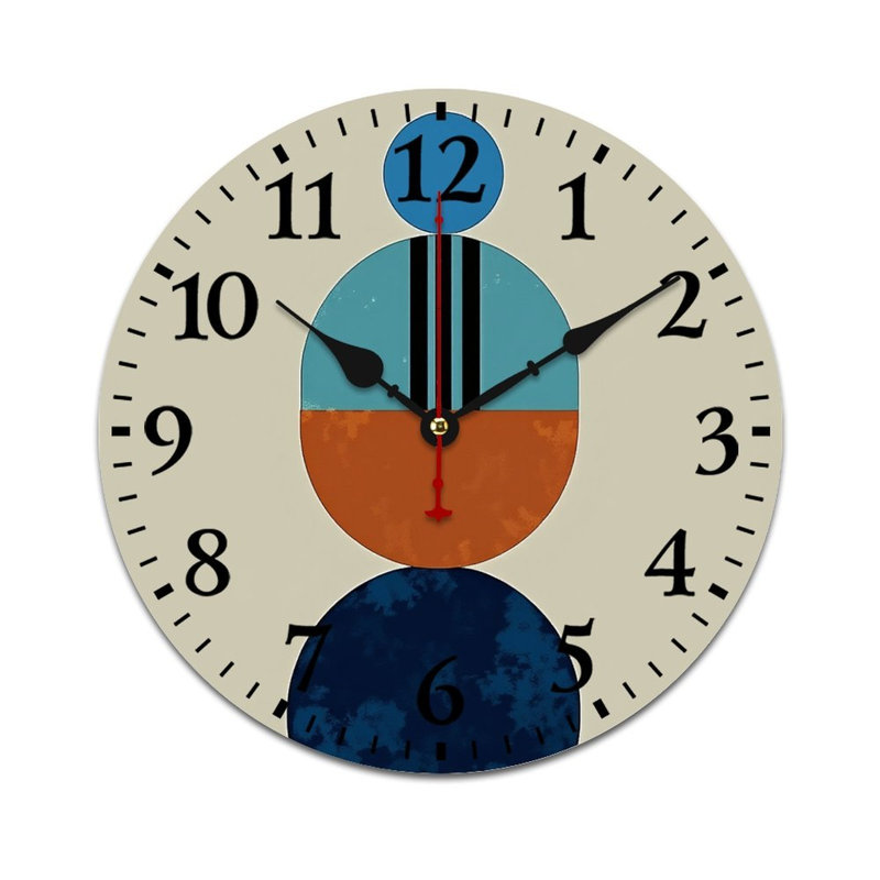Horloge murale 12 po x 12 po