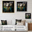 «Turquoise Gracieux Sultan Cats I», reproduction sur toile-134462212-134462211