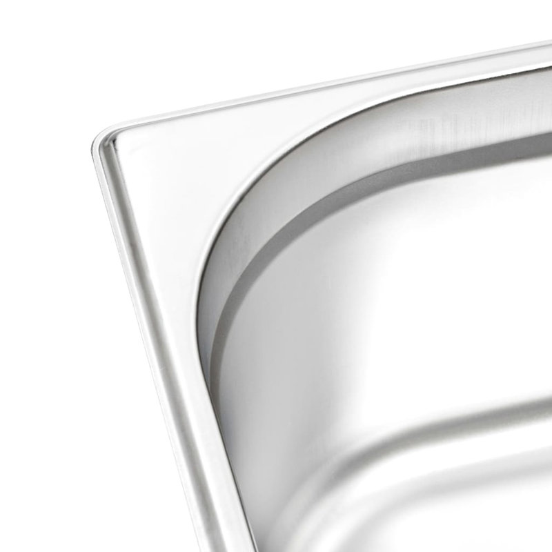 Stainless Steel Pan, 15cm H x 32.5cm W x 26.5cm D