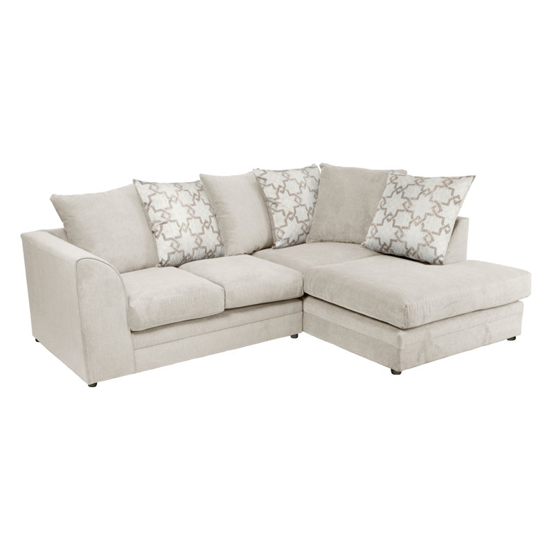 Arabella 2 - Piece Living Room Set, Right Hand, Stone/Grey