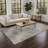 Machine Washable Indoor/Outdoor Huseby ACN2271 Stripes Rug-1705545351