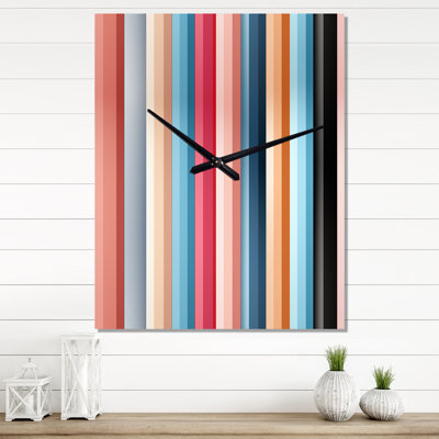 Jameese - Horloge murale moderne abstraite
