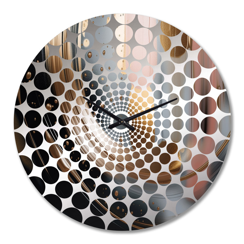 Libia - Horloge murale abstraite en marbre, Très grand