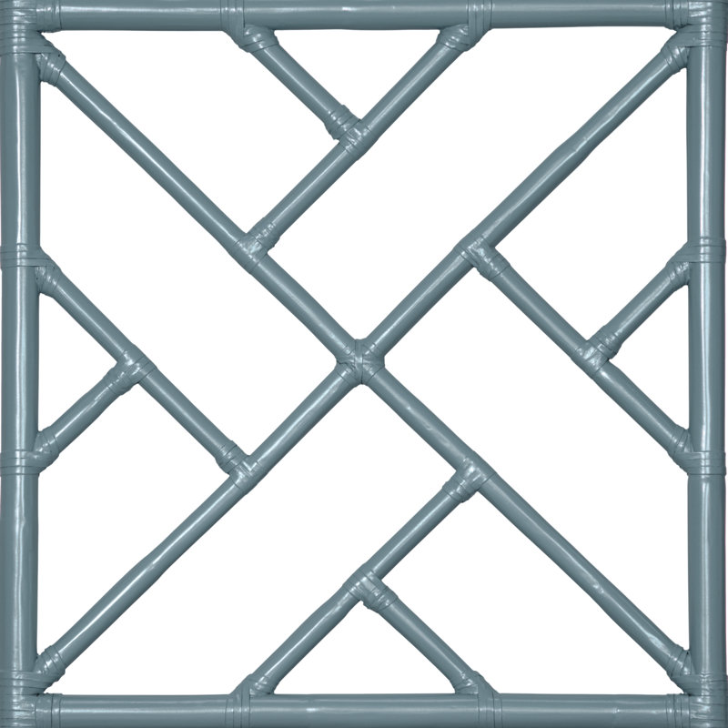 Alden Open-Frame Headboard, Queen, Regatta Blue