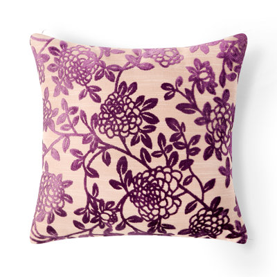 Synthetic Throw Square Pillow Cover & Insert