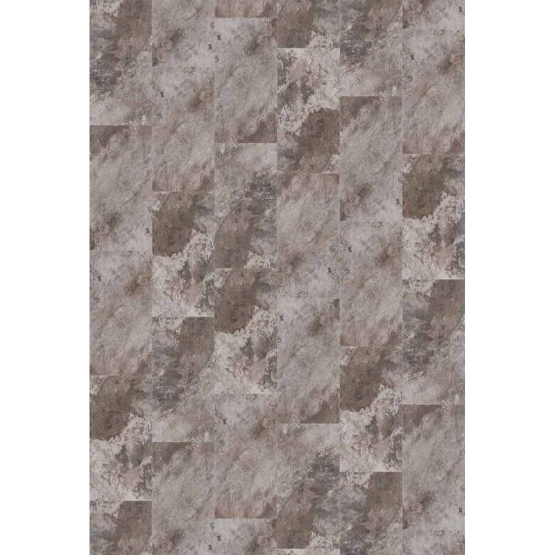 4.7mm Thick 12'' W x 24'' L Vinyl Plank, Satellite