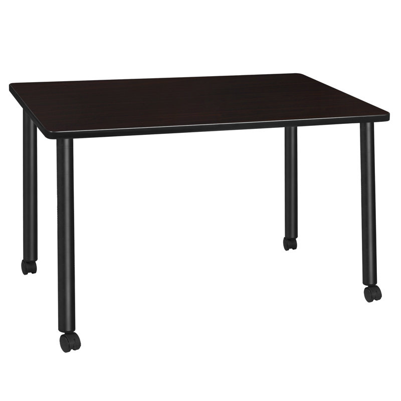 Regency Kee Mobile Training Seminar Table Top, 29" H x 42" L x 24" W, Cherry