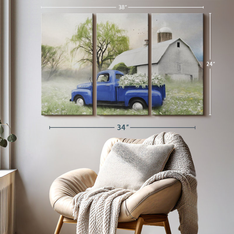 " Old Fashioned Spring " on, 24" H x 38" W