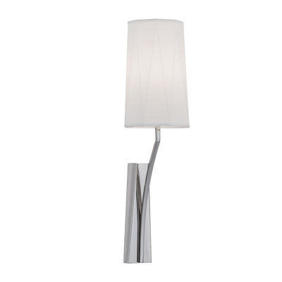 Diamond 22'' High 1-Light Sconce - Polished Nickel