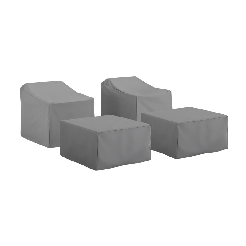 Outdoor Conversation Set Cover, Gray