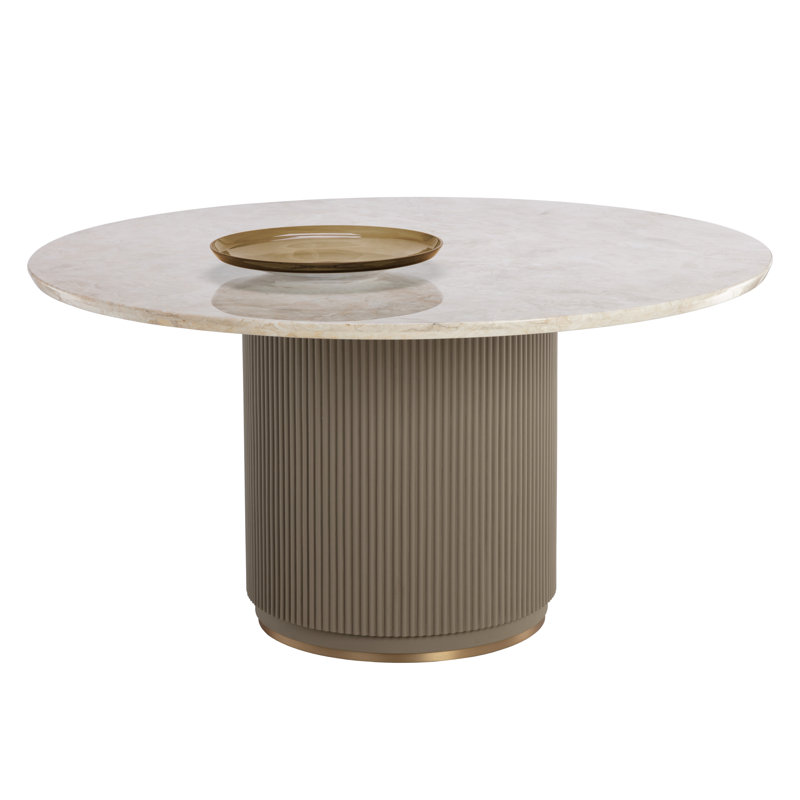 Round Marble Dining Table