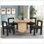 Ensemble de chaises de salle à manger modernes rembourrées Boucle-256130349