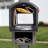 Plastic Post Mounted Mailbox with Magnetic Closure