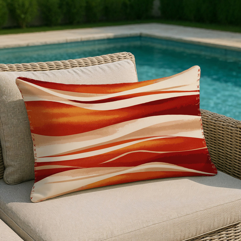 Starglow Canyon Indoor And Outdoor Throw Pillow, Rectangle 18"H x 25"W