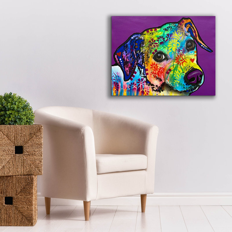 'Peanut' by Dean Russo Canvas Wall Art, 26" H x 34" W x 1.5" D