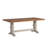 Greisofe 78" Solid Wood Oak Finish Top 6-Piece Dining Set With French Ladder Back Chairs And Bench-423311628-423311632