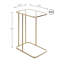 Marseilles Glass Top Frame End Table