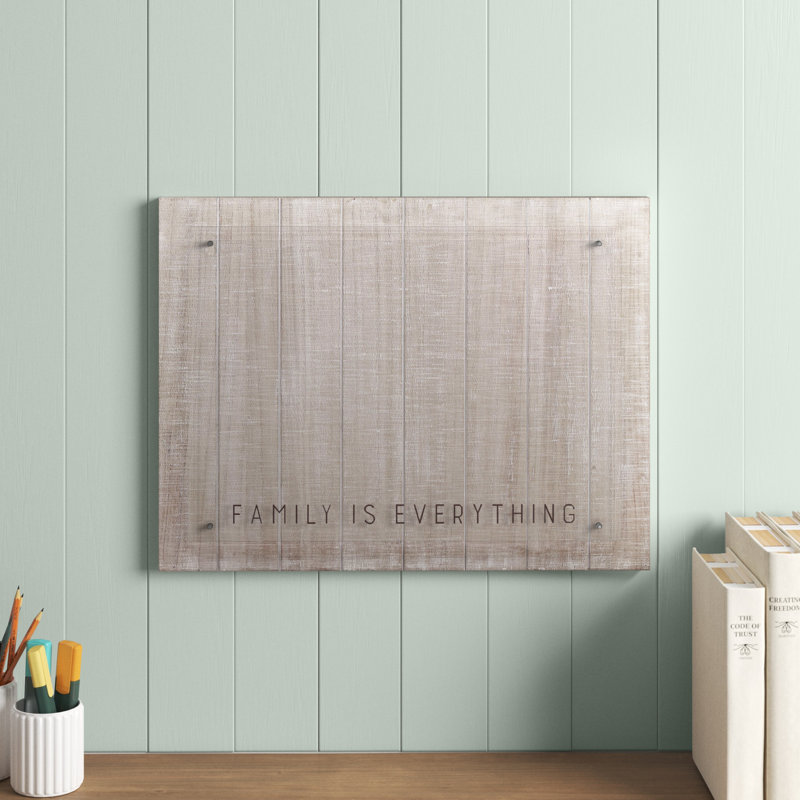 Tableau effaçable mural Family