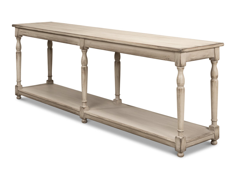Jensen 95'' W Solid Wood Console Table