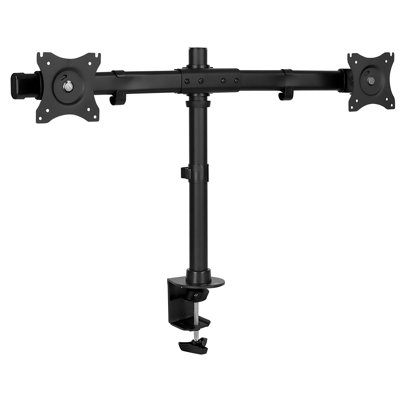 Height Adjustable Universal 2 Screen Desk Mount