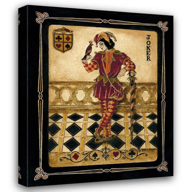 «World Menagerie Gorham, Gregory Gallery», art sur toile tendue: Harlequin Joker