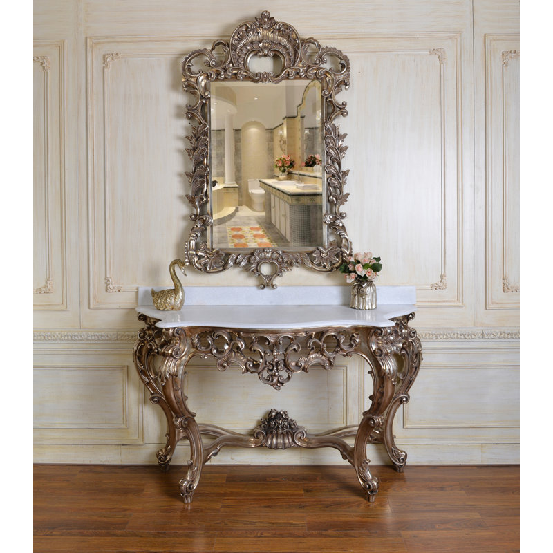 Aurora Flat Solid Wood Mirror