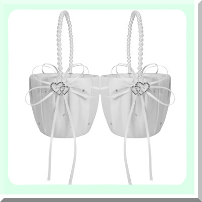 Wedding Flower Girl Baskets for Ceremonies
