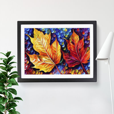Glimmering Leaf Vol.1 - Framed Print
