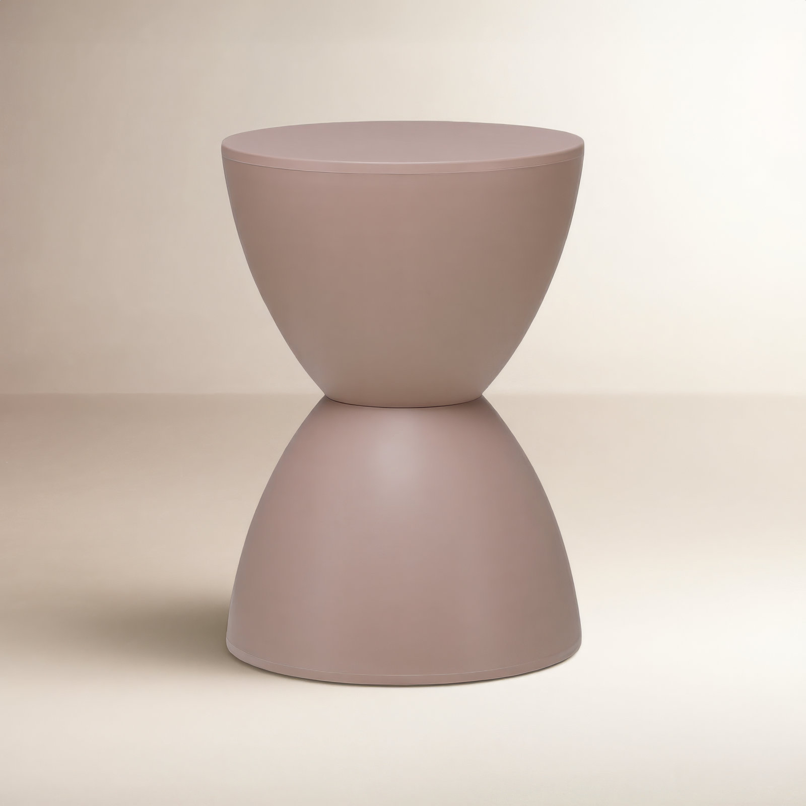 Burgess Accent Stool, Taupe