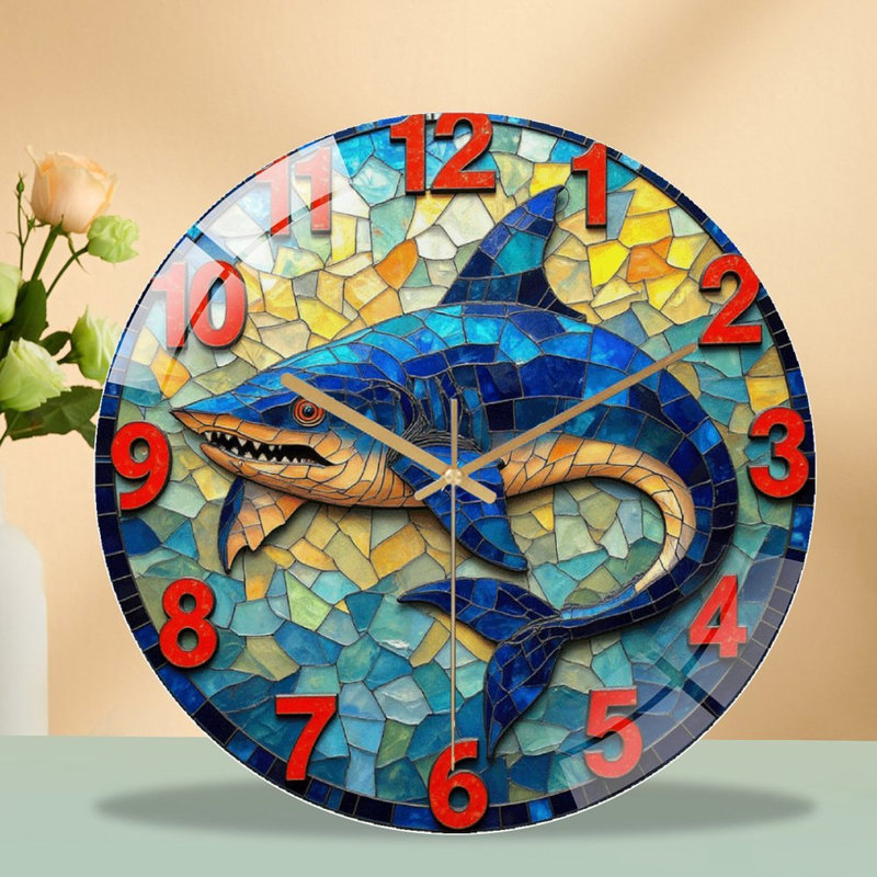 Horloge murale Shark