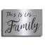 «This is us .. Family» par Cindy Jacobs, art mural en métal-1838950398
