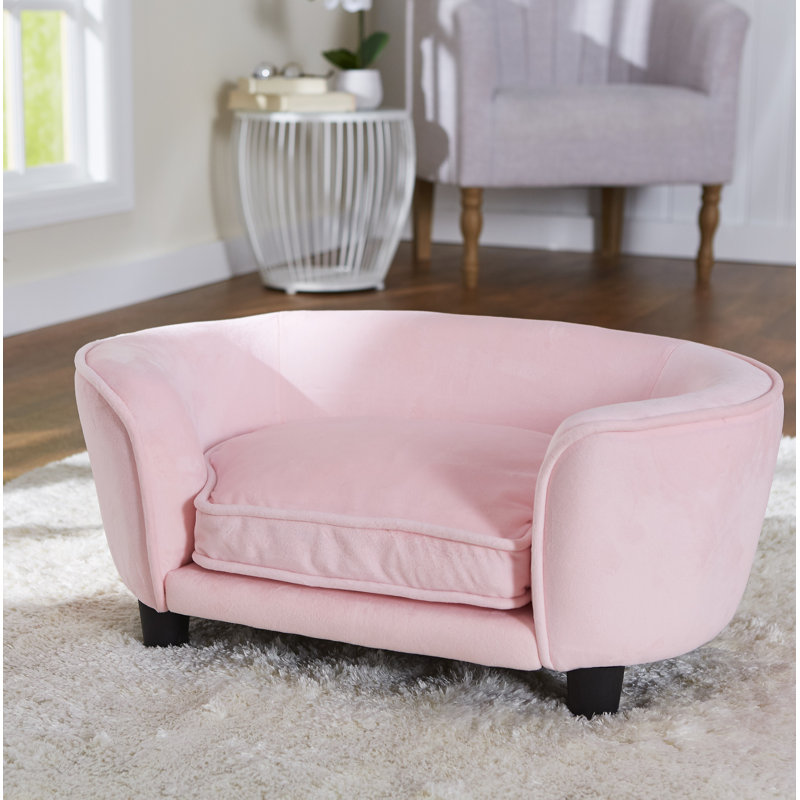 Polyester Pet Bed, Pink