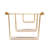 Wall Mounted Storage Shelf Metal Iron Wood Plywood Industrial Hanging Bar Frame 39" Wide Finish for Home Office Bedroom Living Room Casual Style with Three Open Tiers-2118762112