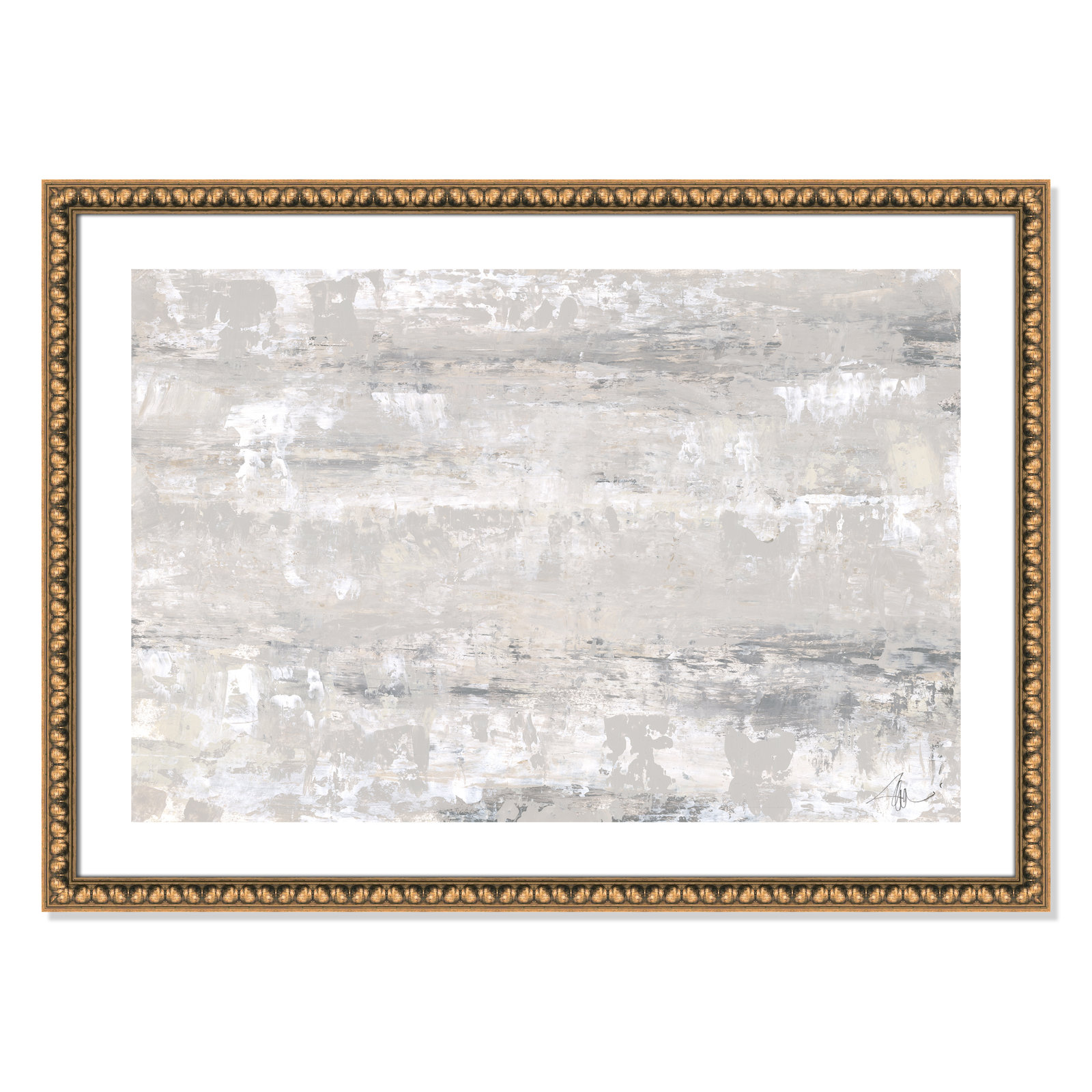 Tryston "Desert Winds" Print by Filippo Ioco, Gold Bead Framed Paper, 25.5" H x 35.5" W x 1.13" D