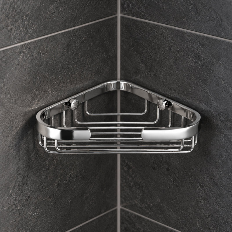 Judith Drill / Screw Shower Caddy, 3cm H x 15.5cm W x  11cm D