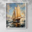 NAUTICAL Series CCG-III - Reproduction encadrée de qualité supérieure - Prêt à être accroché - Aucun clou requis-1111210521-1111210543