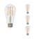 LED Filament Pack of (4) 13 Watt Dimmable ST18 Light Bulbs with a Clear Finish and Medium (E26) Base