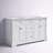 60'' Double Bathroom Vanity with Marble Top-1233595872