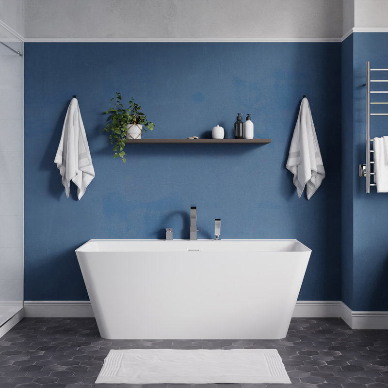 67'' x 31.5'' Soaking Acrylic Bathtub